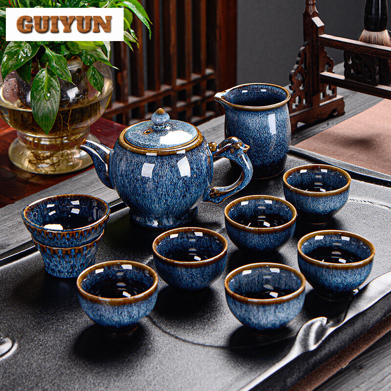 Korean Tea Set - Kung Fu Tea Set Luxury Household