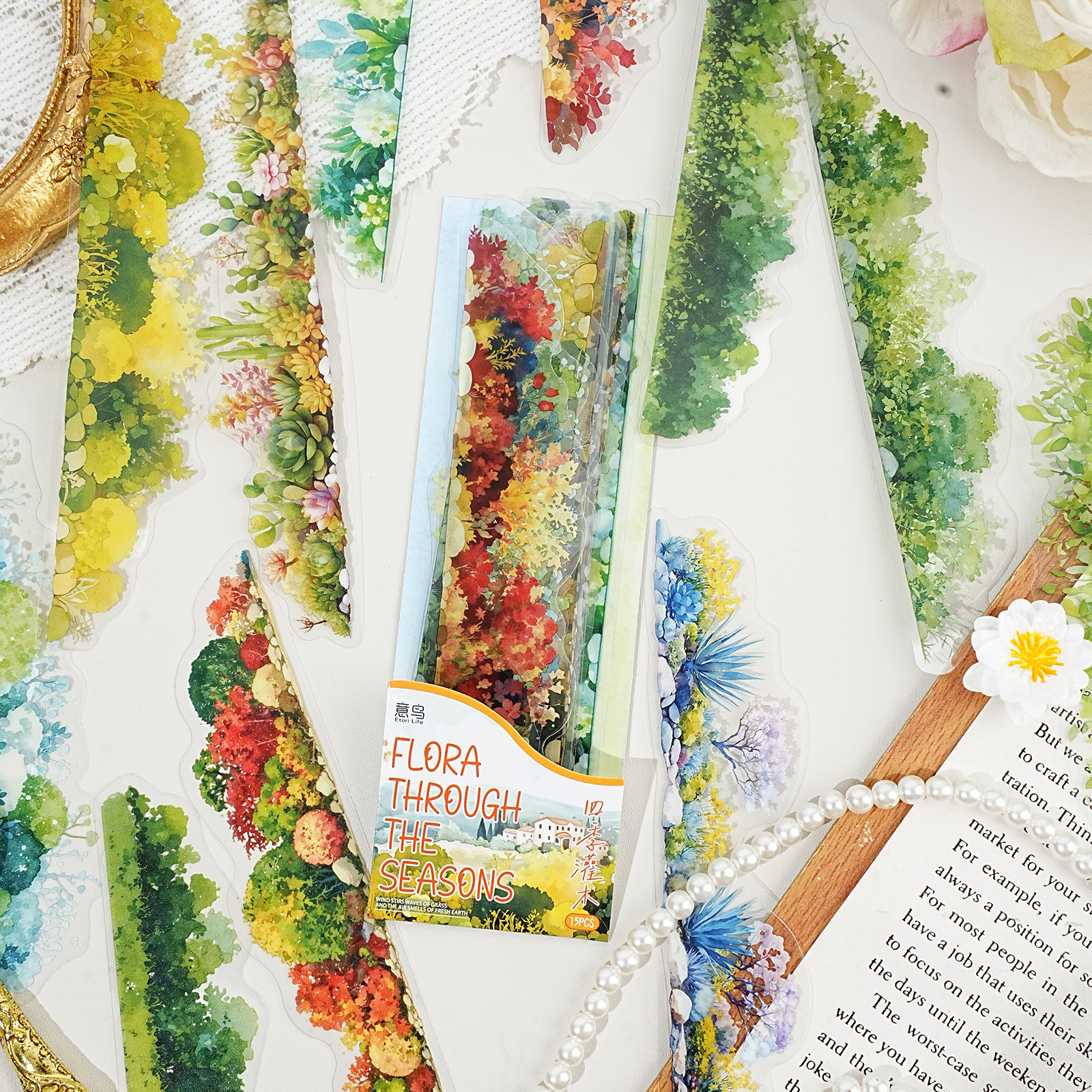 Etori Life 15Pcs Colorful Plan - огляд і ціна Korean Lifestyle Aesthetic