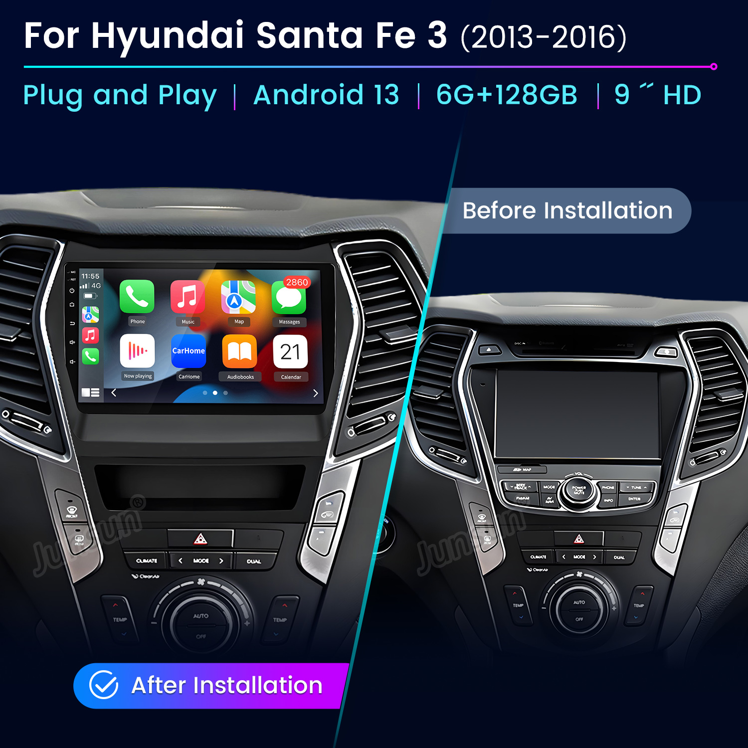 Junsun AI Voice Car Stereo Rad - огляд і ціна Korean Lifestyle Video