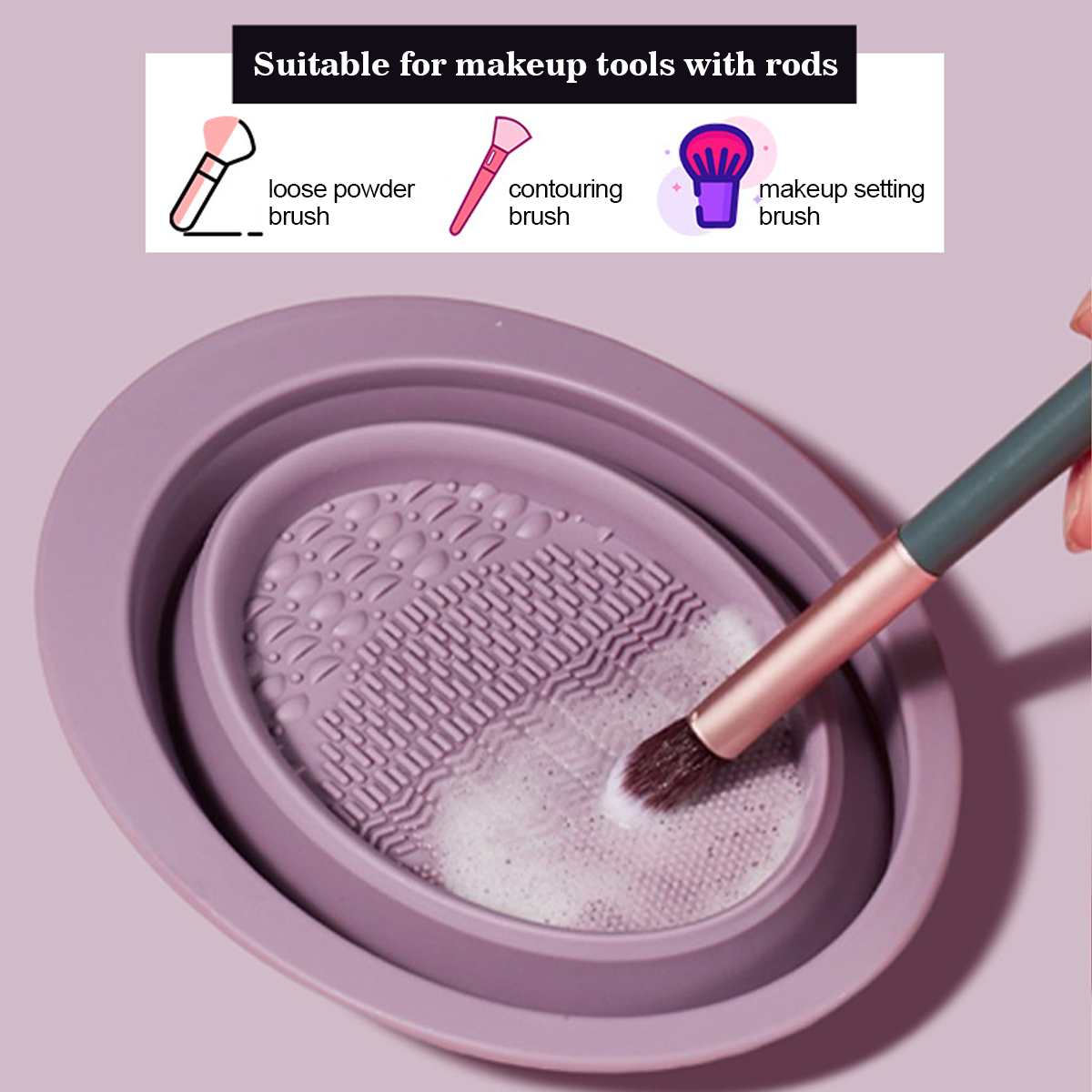 Silicone Makeup Brush Cleaning - огляд і ціна Korean Lifestyle