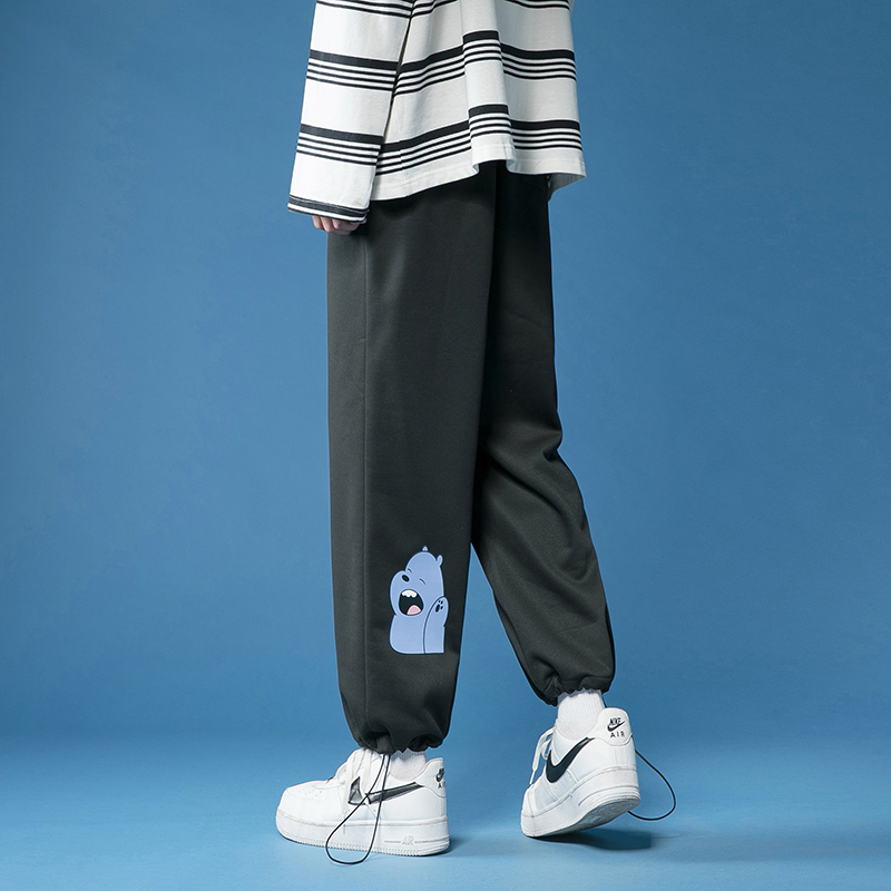 Men's Casual Loose Sports Pant - огляд і ціна Korean Pants Lifestyle