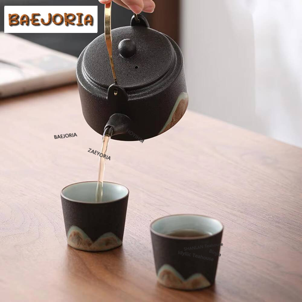 Japanese Hand-painted Mountain - огляд і ціна Korean Tea Set