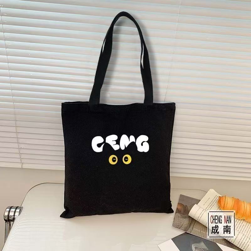 Canvas bag for class, commutin - огляд і ціна Korean Lifestyle Student