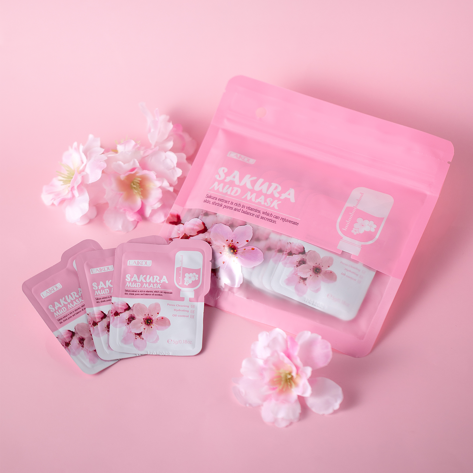 LAIKOU Japan Sakura Skincare S - огляд і ціна Korean Skincare Routine