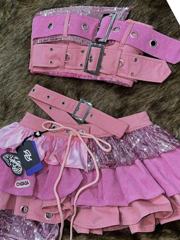 Punk Style Woman 2 Piece Sets  - огляд і ціна Korean Lifestyle