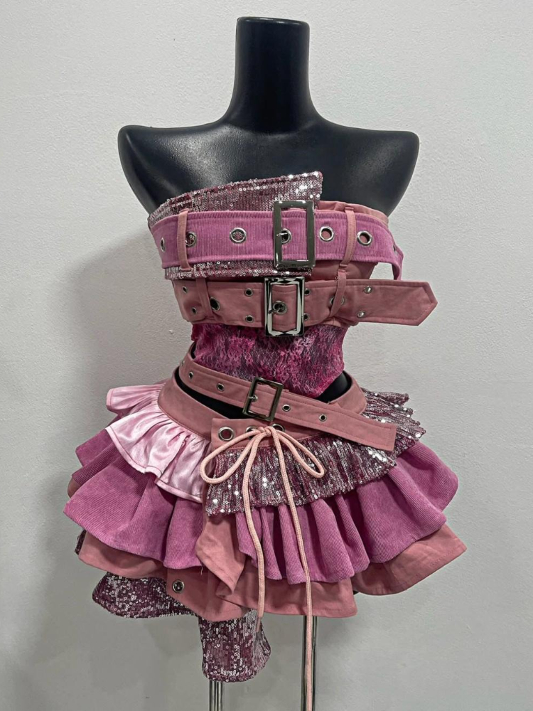 Punk Style Woman 2 Piece Sets  - огляд і ціна Korean Lifestyle