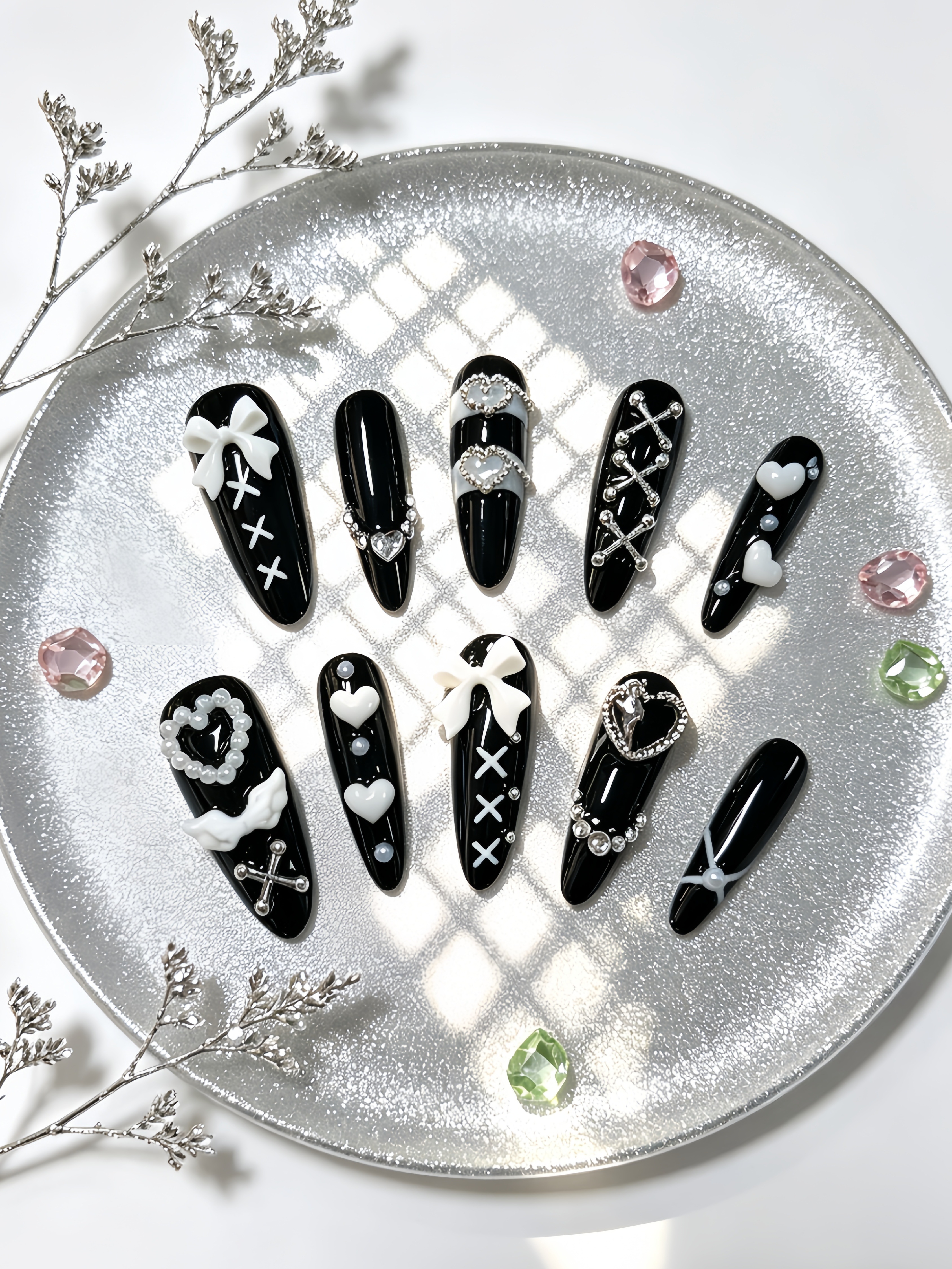 10 Long Black and White Minima - огляд і ціна Korean Lifestyle Student