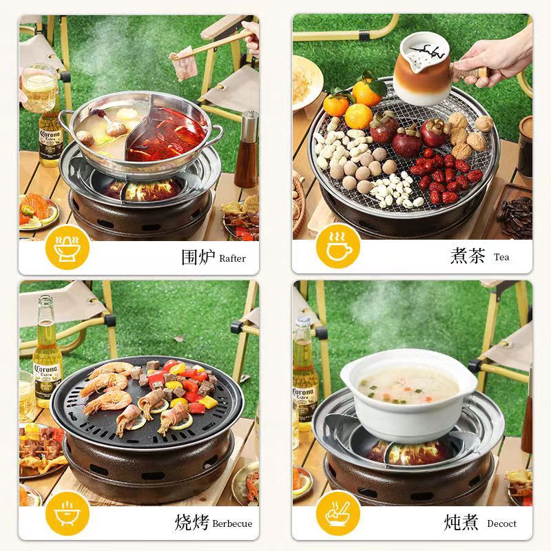 Portable Charcoal Grill Set fo - огляд і ціна Korean Tea Set