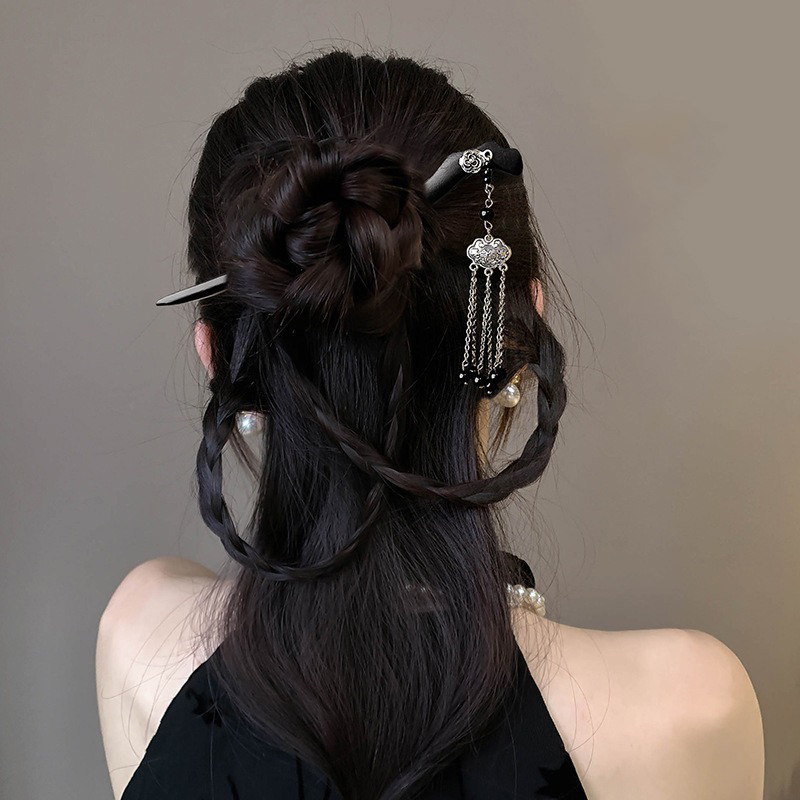 1pc Chinese Ancient Style Ink  - огляд і ціна Hanbok Hair Pin