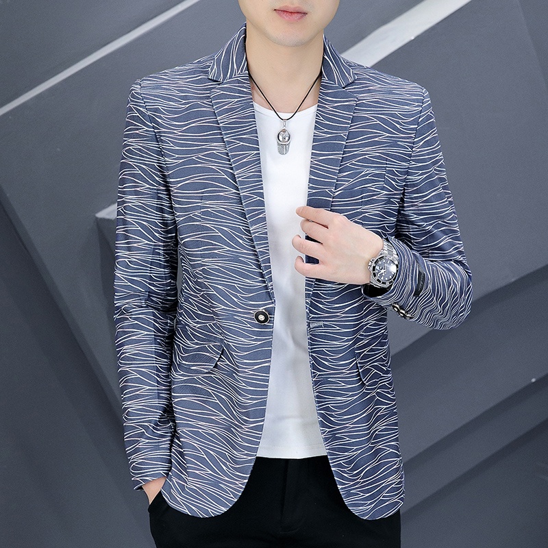 Slim Fit Short Men's Suit Jack - огляд і ціна The Korean Lifestyle