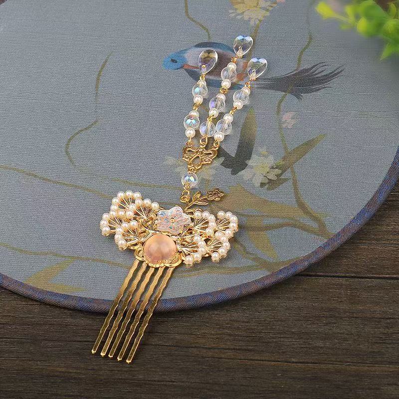 Hanfu Versatile Hair Comb, Gol - огляд і ціна Hanbok Hair Pin