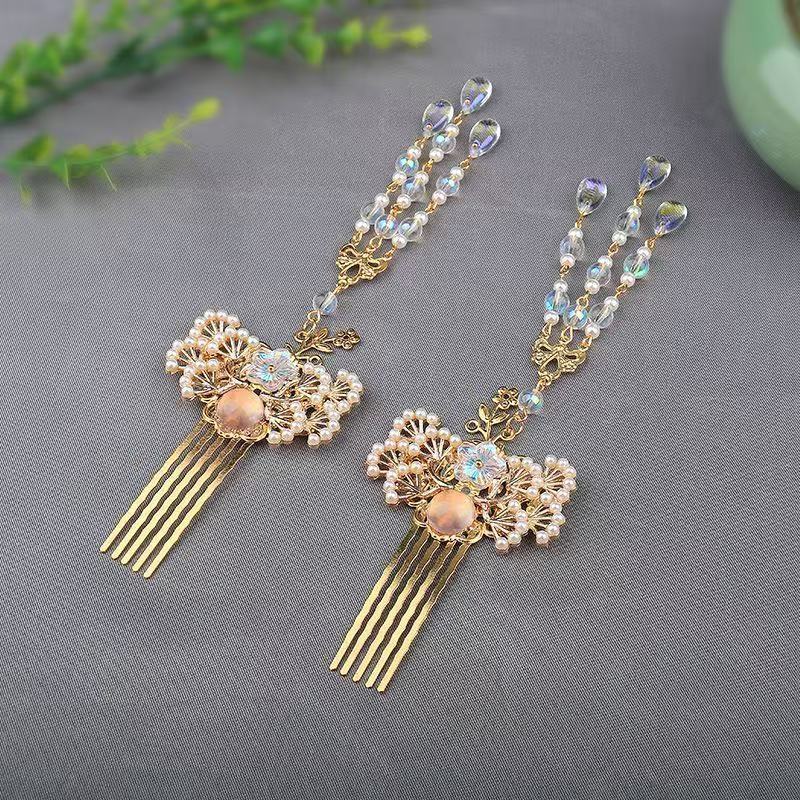 Hanfu Versatile Hair Comb, Gol - огляд і ціна Hanbok Hair Pin