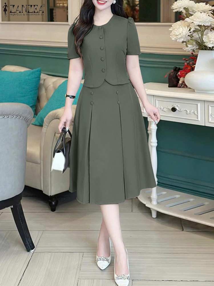 Pleated Skirts Sets Women Shor - огляд і ціна Korean Lifestyle