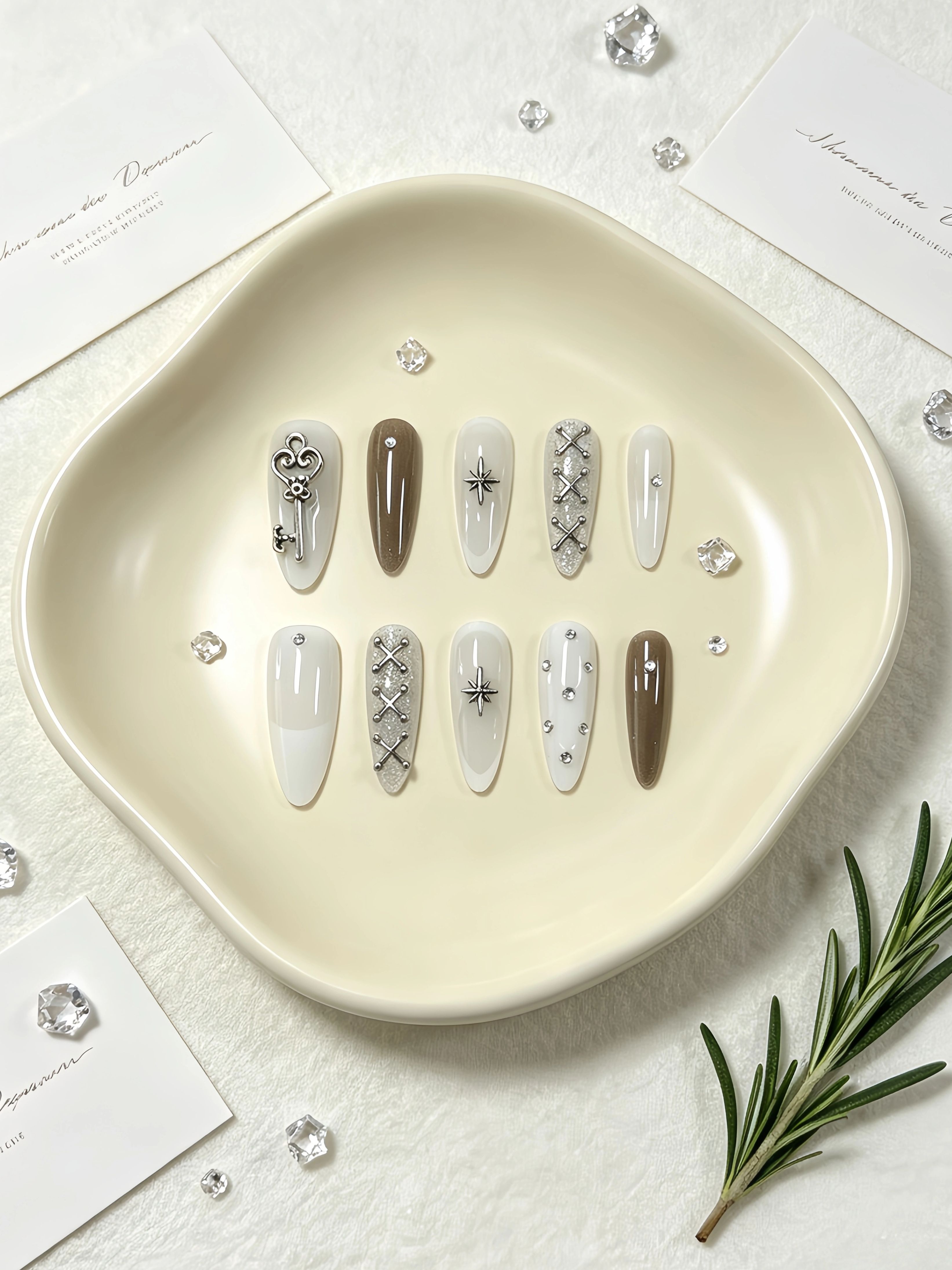 10 Long Waterdrop-Shaped Press - огляд і ціна Korean Lifestyle Student